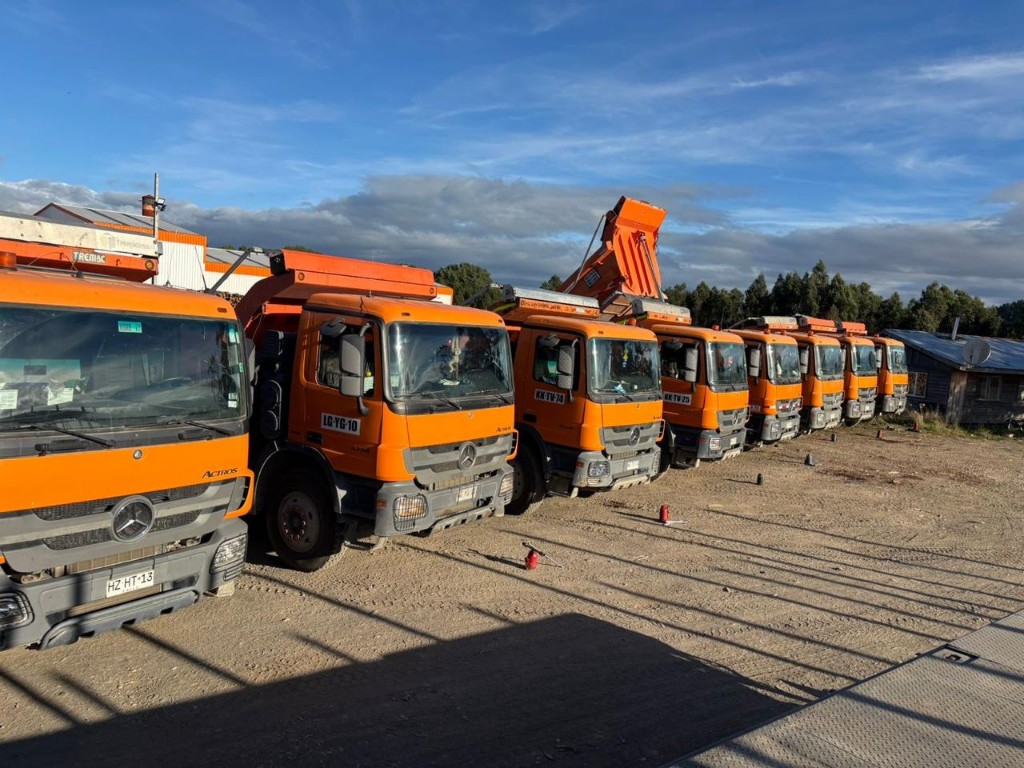 Flota de camiones DOGroup